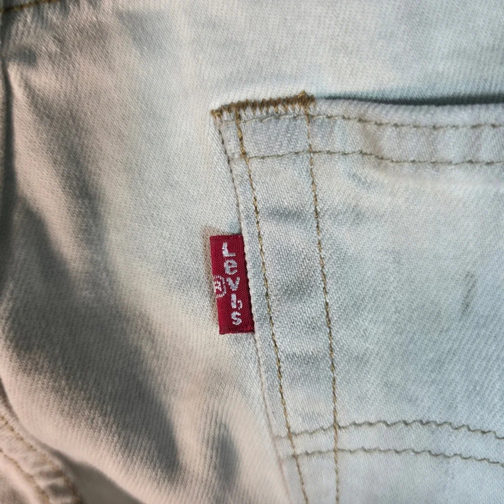 Levis 511 Slim Fit Jeans Mens 30x30 Light Wash Blue Denim M109